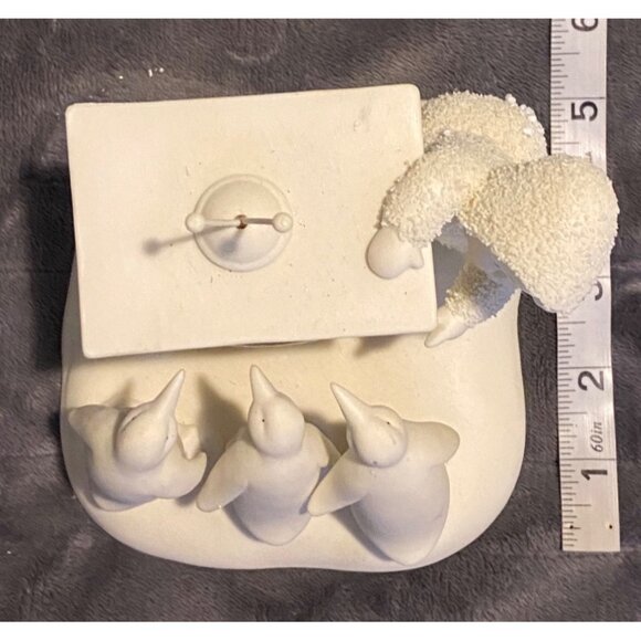 Snowbabies "Thats Enough TV For Today!" Figurine With Penguins By Kristi Jensen - Picture 10 of 16